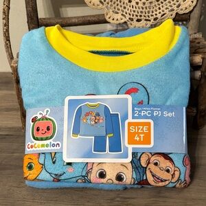 NEW Cocomelon JJ Toddler 4T Pajama 2-Piece Set